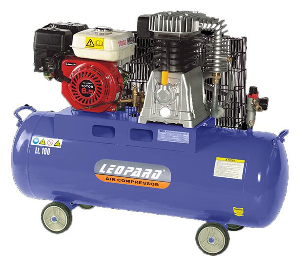 petrol-300l-e1662385002198.jpg LEOPARD Petrol Air Compressor 300 Ltr - Image 1