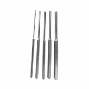 5pcs Steel Pin Punch Set