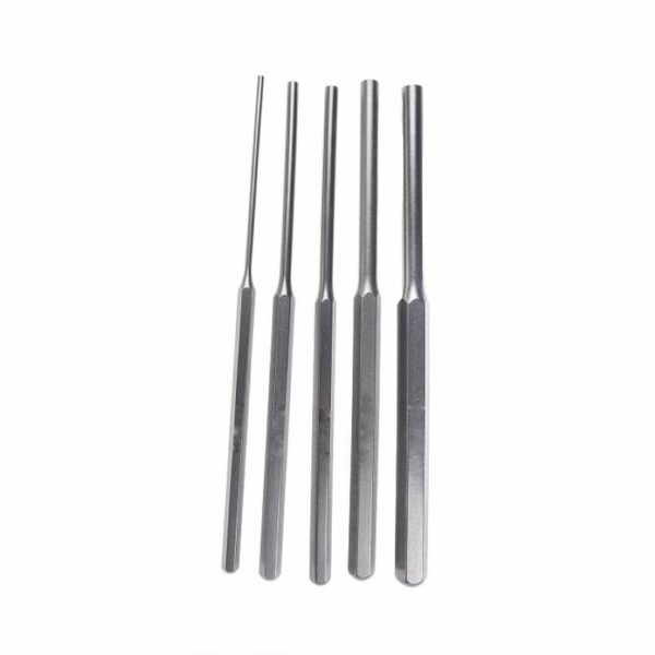 5pcs Steel Pin Punch Set