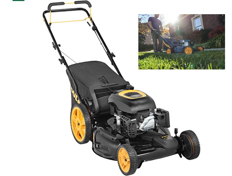 poulan-pro-e1679321123424.jpg Poulan Pro Gasoline Lawn Mower: Reliable Performance for Mid-Sized Lawns - Image 1