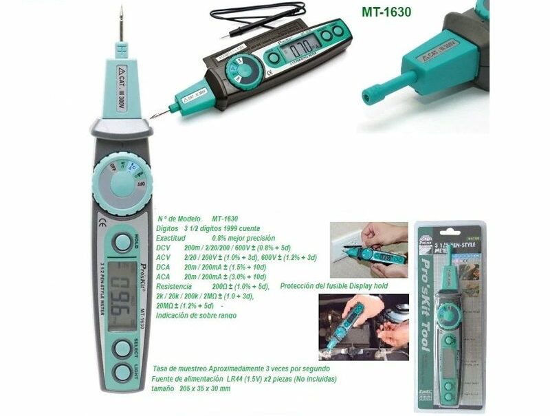 pros-kit7-e1704034482882.jpg Pro's Kit Pen Style Digital Multimeter - Image 1