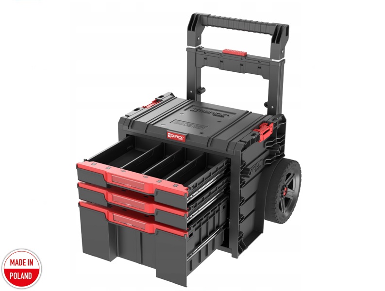 qbrick-5901238261216.jpg Qbrick System Pro Cart 3 Drawers - Image 1