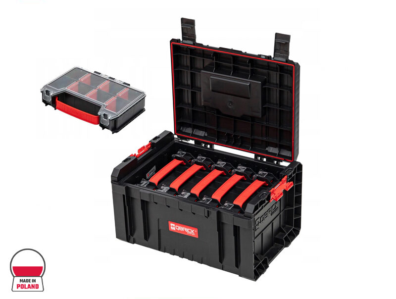qbrick-Z257776PG003-e1782399643617.jpg Qbrick System Pro Toolbox with 5pcs Organiser - Image 1