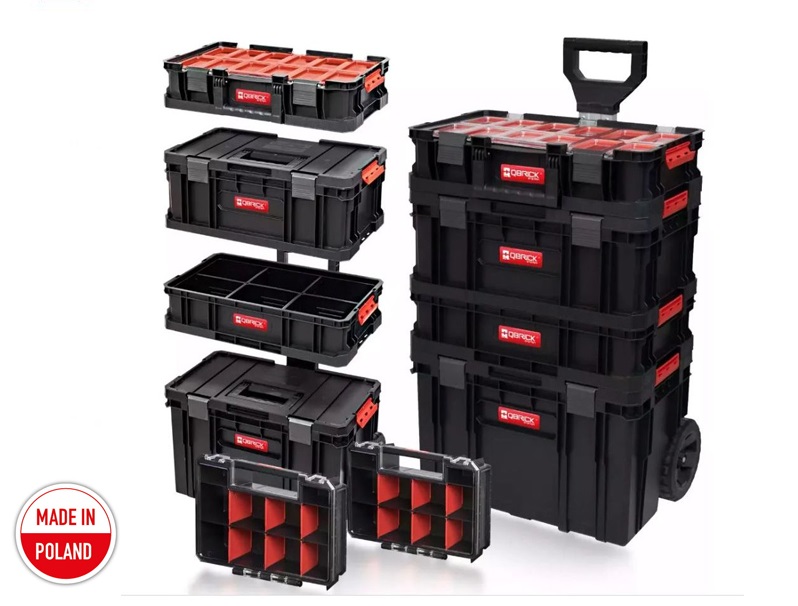 qbrick-new2.jpg Qbrick Tool Trolley System Two 6pcs Set - Image 1