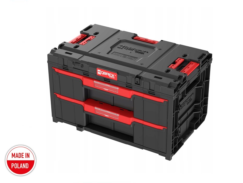 qbrick-new3.jpg Qbrick System One 2 Drawer Toolbox - Image 1