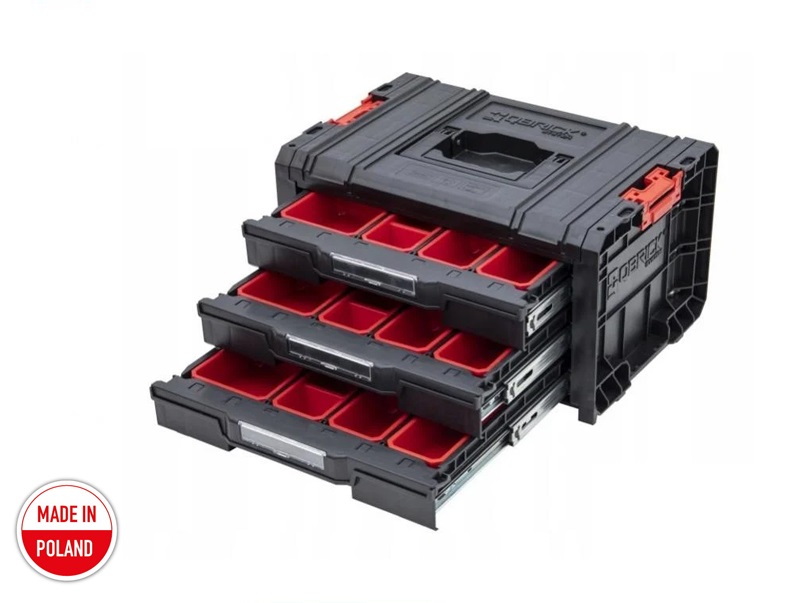qbrick-new8.jpg Qbrick System Pro 3 Drawer Toolbox - Image 1