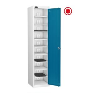 Laptop Charging Cabinet with Shelves