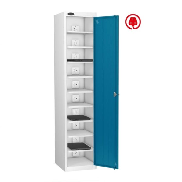 Laptop Charging Cabinet with Shelves