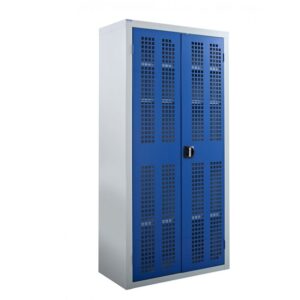 Perforated Door Cabinet - Heavy Metal