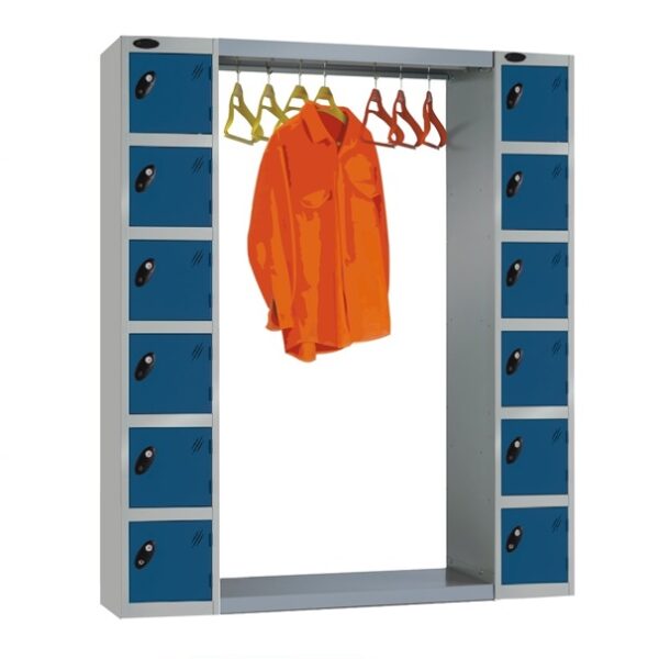 Cloakroom Locker with Hanging Unit