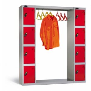 Cloakroom Locker with Hanging Unit