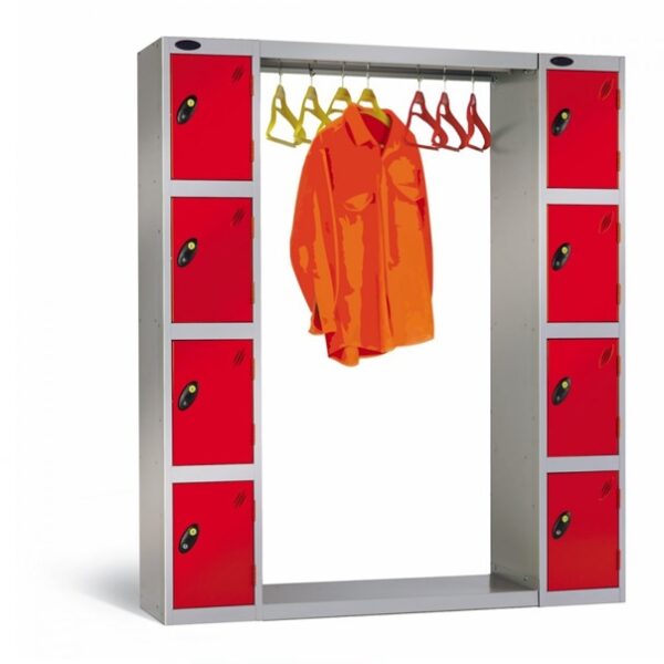 Cloakroom Locker with Hanging Unit