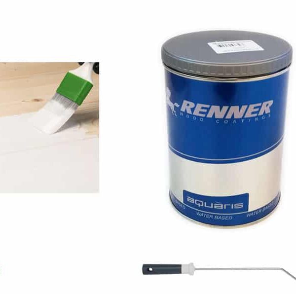 Renner Water Based Wood Top Coat White