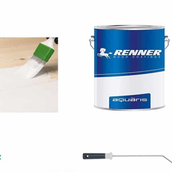 Renner Water Based Wood Top Coat White