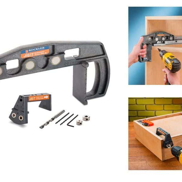 Precise Installation: Rockler Drawer Slide Jig with Drilling Guide
