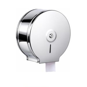 Wall Mount Toilet Paper Roll Dispenser (Metal Body) - 2, Chrome