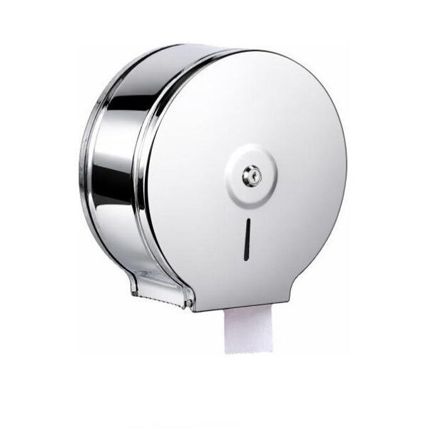 Wall Mount Toilet Paper Roll Dispenser (Metal Body) - 2, Chrome