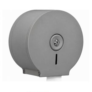 Wall Mount Toilet Paper Roll Dispenser (Metal Body) - 5, Matte Gray