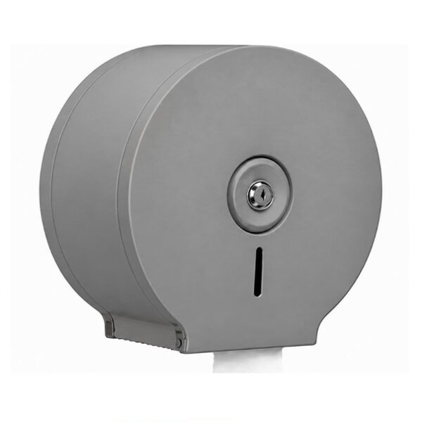 Wall Mount Toilet Paper Roll Dispenser (Metal Body) - 5, Matte Gray