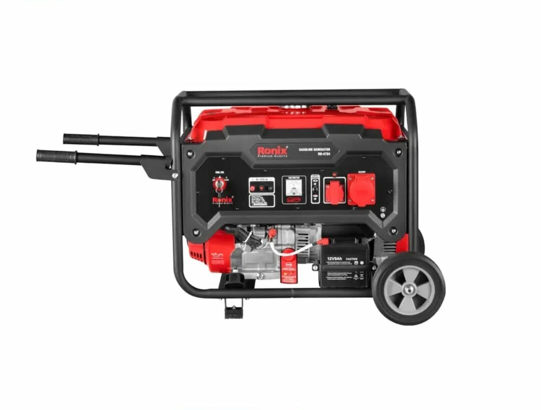 ronix-generator-e1714829818856.jpg Ronix 7500W Gasoline Generator - Image 1