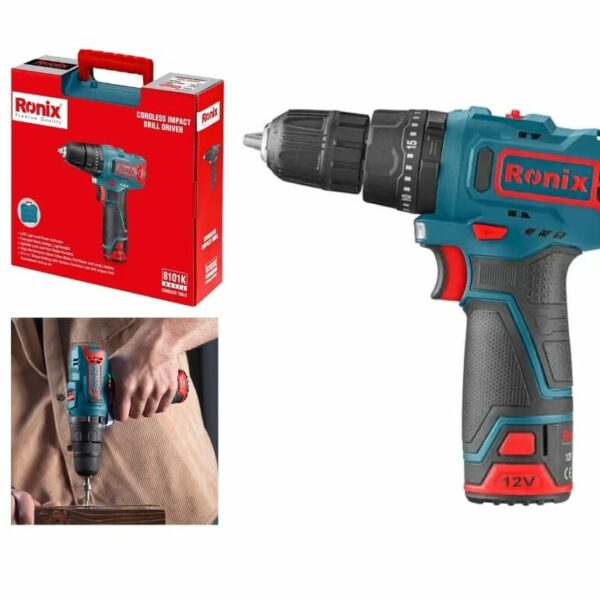 Ronix 12V Cordless Drill Driver: Compact Power