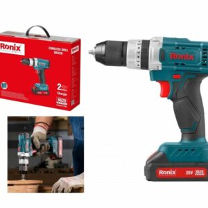 Ronix 20V Impact Driver Drill: High-Torque Power for Driving & Drilling