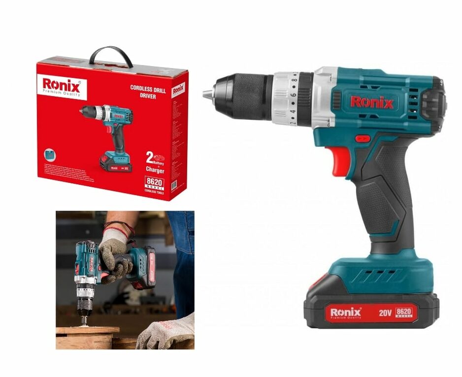 ronix11-e1695741216750.jpg Ronix 20V Impact Driver Drill: High-Torque Power for Driving & Drilling - Image 1