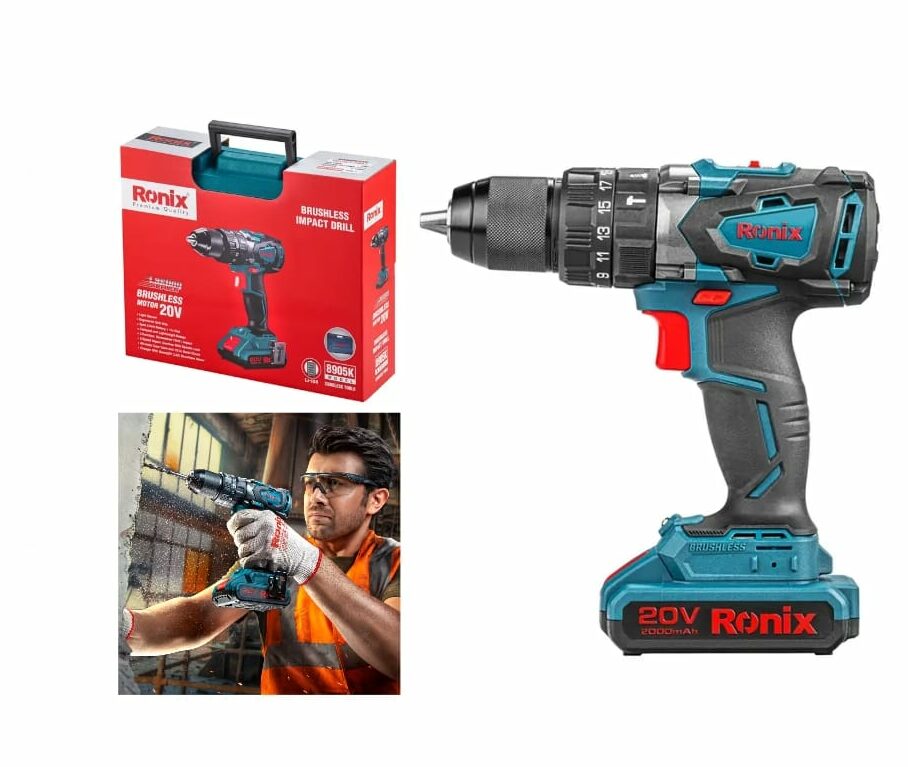ronix12-e1695741241496.jpg Ronix 20V Brushless Impact Driver Kit: High-Performance Power & Control - Image 1