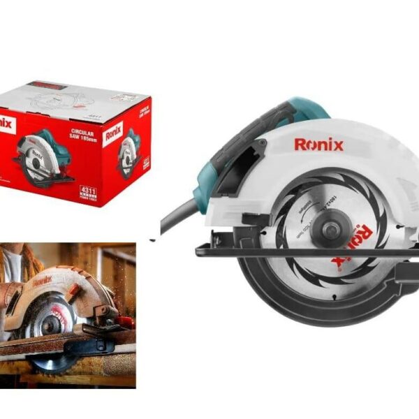 Ronix 1500W Electric Circular Saw: Precise Cuts in Wood