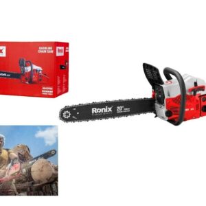 Ronix 2300W Gasoline Chainsaw: Tackle Tough Woodcutting Jobs