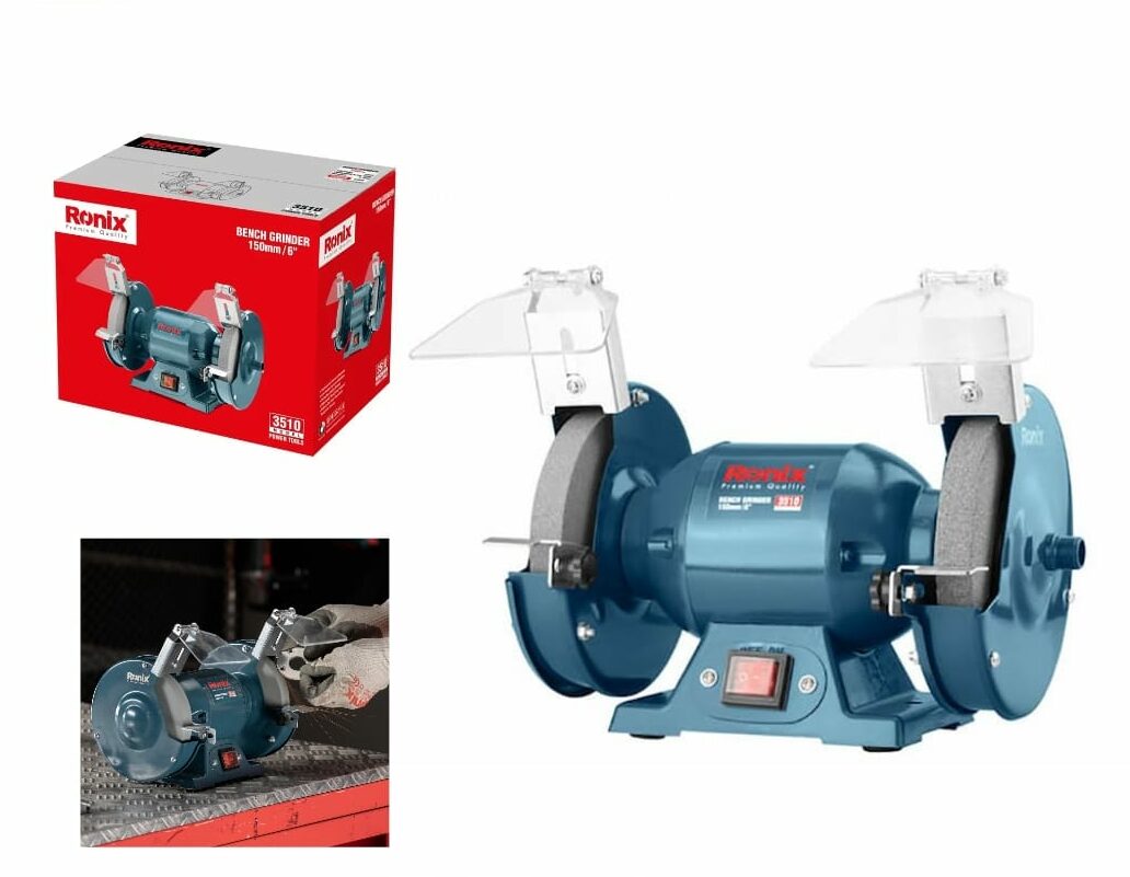 ronix68-e1695743082766.jpg Ronix 6" Elecrtric Bench Grinder - Image 1