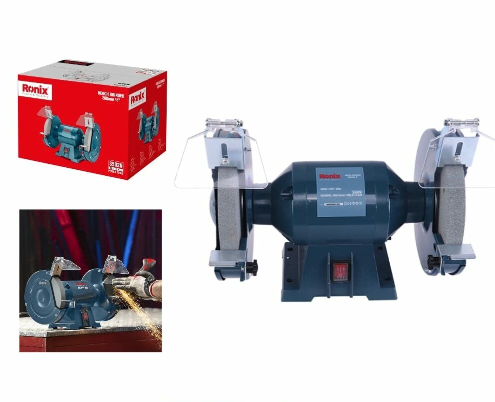 ronix69-e1695743107918.jpg Ronix 8" Elecrtric Bench Grinder - Image 1