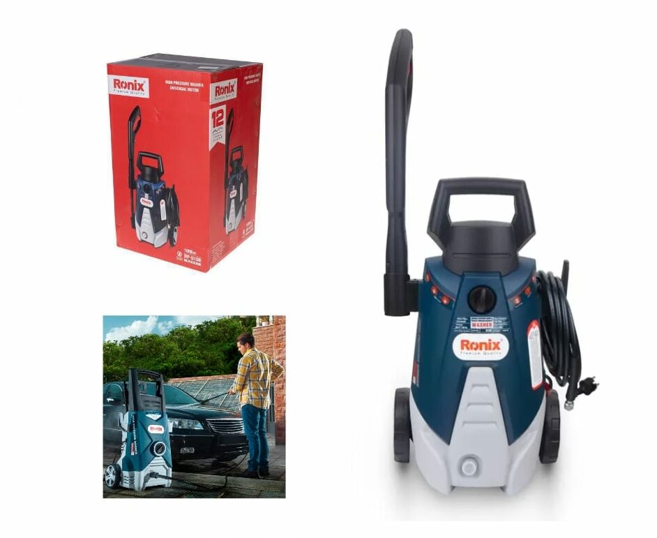 ronix78-e1695743379813.jpg Ronix Electric Pressure Washer: Compact Cleaning Power - Image 1
