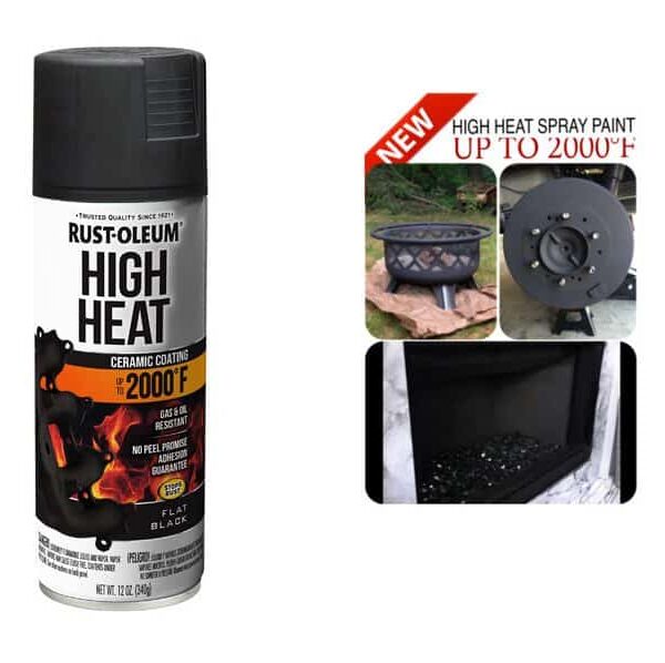 Superior Heat Resistance & Performance: Rust-oleum Ceramic Heat Resistant Coating