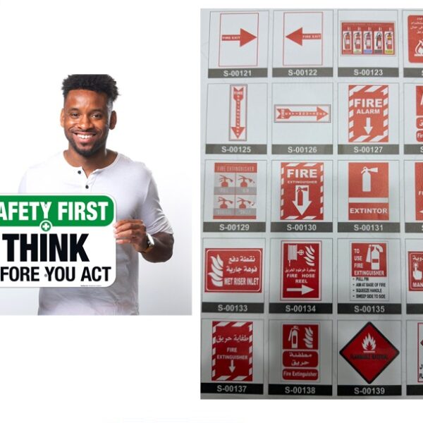 Custom Safety Signage High Resolution Printing in A3 - 18