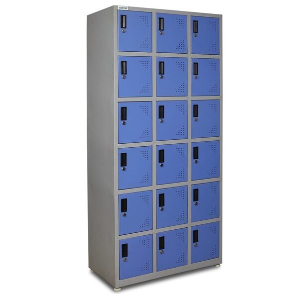 18 Door Personal Metal Locker