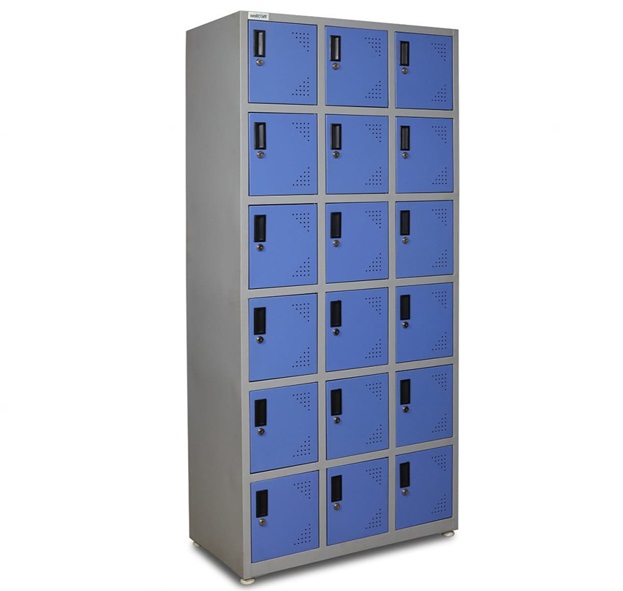 sahoo19.jpg 18 Door Personal Metal Locker - Image 1
