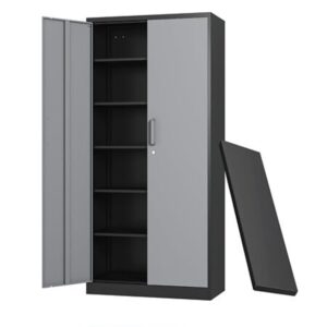 Medium Duty Filing Cabinet - Black/Gray
