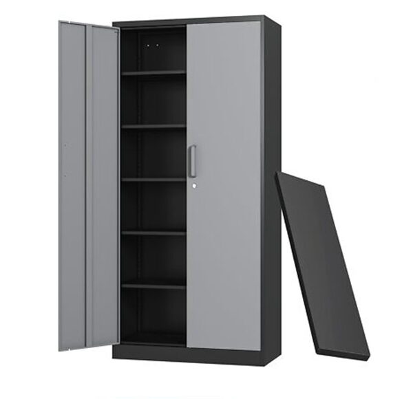 Medium Duty Filing Cabinet - Black/Gray