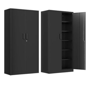 Medium Duty Filing Cabinet - Matte Black