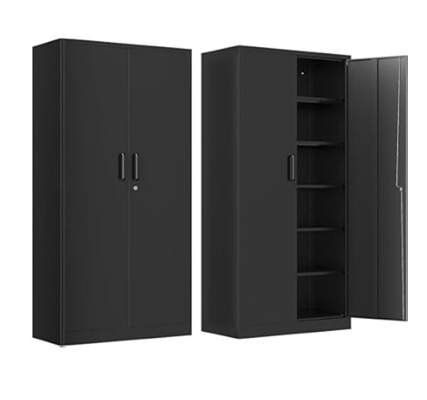 Medium Duty Filing Cabinet - Matte Black