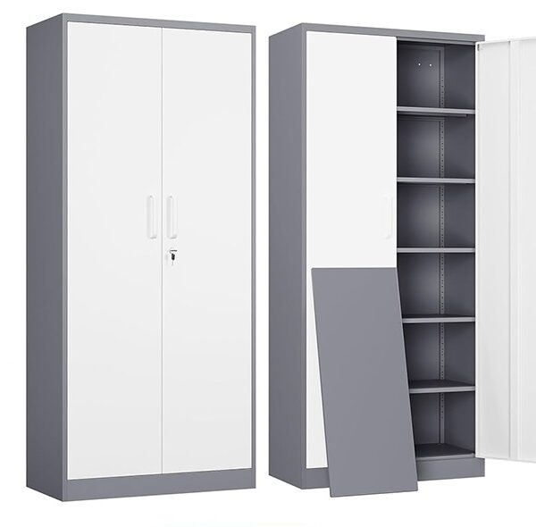 Medium Duty Filing Cabinet - Gray/White