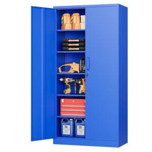 Heavy Duty Garage Cabinet - Blue