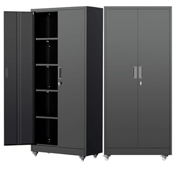 Heavy Duty Garage Cabinet on Wheels