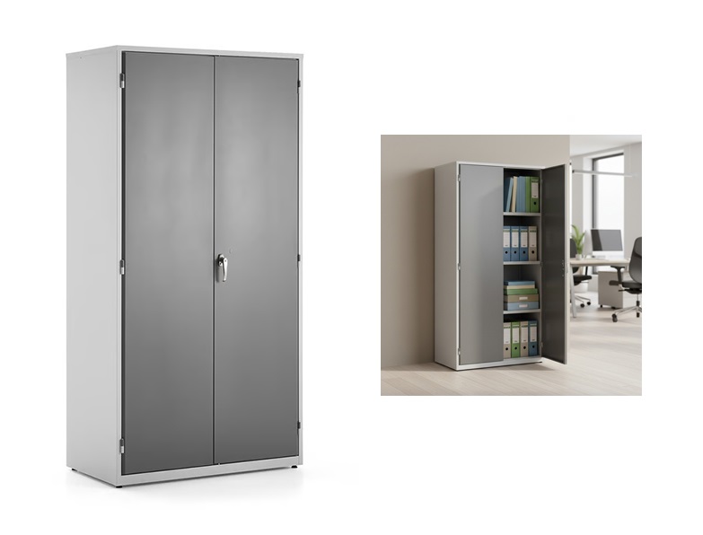sahoo40.jpg Heavy Duty Filing Cabinet - Gray - Image 1