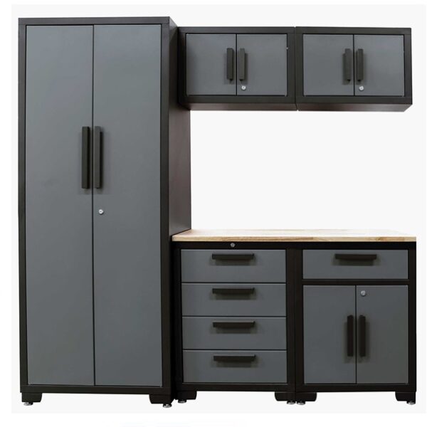 Black & Gray Mini Workstation