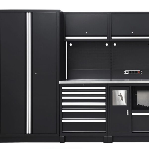 Matte Black Premium Workstation