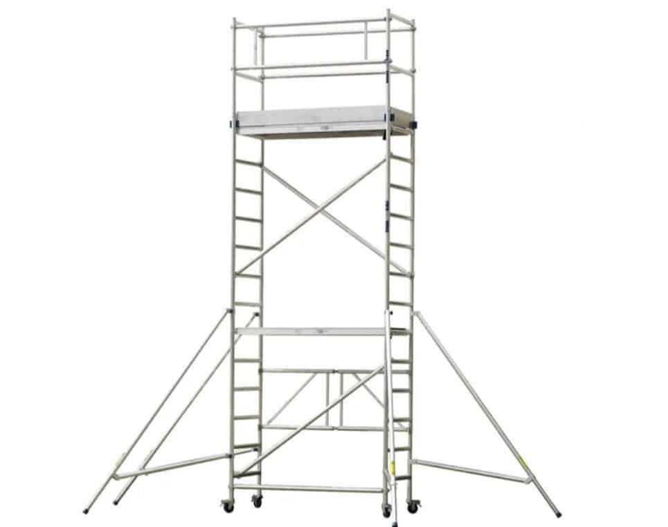 scaff2-e1702473972525.jpg 6 mtr Heavy Duty Aluminium Scaffolding - Image 1