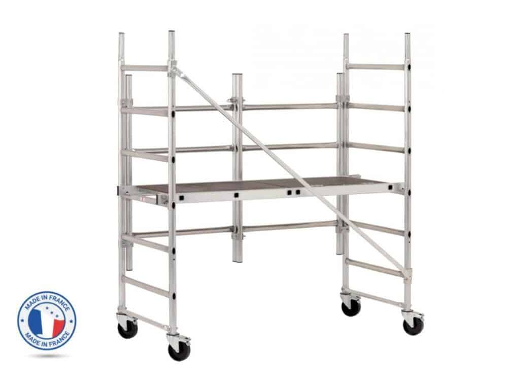 scaff4-e1702474191957.jpg 2.9 mtr Heavy Duty Aluminium Scaffolding - Image 1