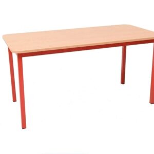School Table Wood + Metal #2